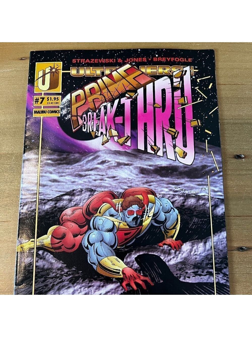 Malibu Comics ULTRAVERSE PRIME Break Thru#7 December 1993
